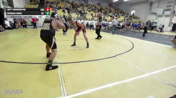 140 lbs Round Of 16 - Jett Hendricks, Sequoyah Tahlequah JH vs Roman King, Jay Junior High