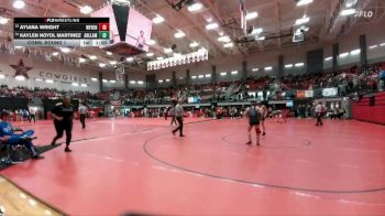 120 lbs Cons. Round 1 - Ayiana Wright, Wolfforth Frenship vs KAYLEN NOYOL Martinez, Arlington Lamar