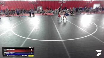 100 lbs Semifinal - Liam Collins, MN vs Kaleb Pratt, IL