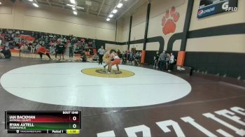 190 lbs Quarterfinal - Ryan Axtell, Thermopolis vs Ian Backman, Natrona County