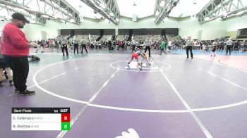 60-T lbs Semifinal - Cameron Catenacci, Greater Norristown K-8 vs Bryson Bistline, Mat Assassins