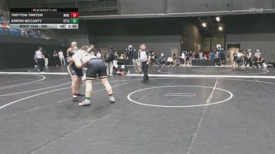 285 lbs Cons. Round 4 - Treyton Tweton, Midland (Neb.) vs Arron Mccarty, Ottawa University