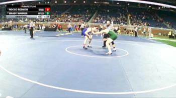 D3-190 lbs Semifinal - Rocco Redmon, Dundee vs Brady Warner, Napoleon