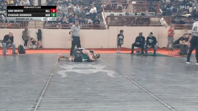 160_B lbs Round Of 16 - Ash Musto, Wellsboro vs ChaKar Johnson, Harrisburg