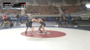 140-D2 Champ. Round 1 - Joshua Bell, Lake Havasu High School vs Judah Aguilar, Centennial High School