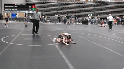 56 lbs 1st Place Match - Griffin Miller, Titan Wrestling Academy vs Brooks Caho, Seymour Wrestling Club