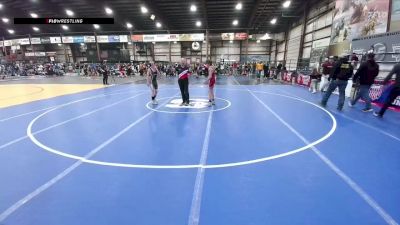 100 lbs Champ. Round 2 - Cooper Skarsgard, Stanley Wrestling Club vs Myer Smith, Badlands Little Brawlers