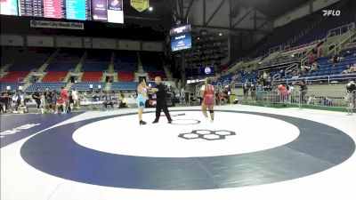 207 lbs 7th Place Match - Angel Hill, CA vs Sophiea Quinn, MO