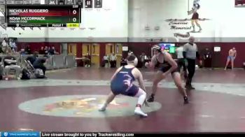 220 lbs Cons. Round 3 - Noah McCormack, Shadow Ridge vs Nicholas Ruggiero, Liberty