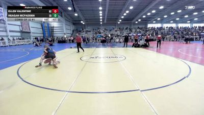 120 lbs Consi Of 32 #1 - Ellen Valentine, NC vs Reagan McFadden, GA