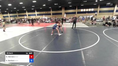 116 kg Rr Rnd 3 - Kenzie Herrera, Reedley Wrestling vs Alina Bardoni, Gold Rush Wr Ac