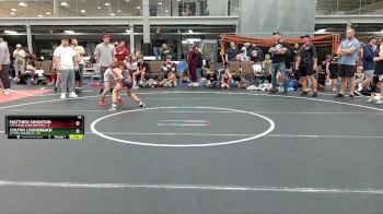 76 lbs Placement (4 Team) - Matthew Simonton, The Savage Barn Brothers vs Colton Louderback, La Cosa Nostra NJ