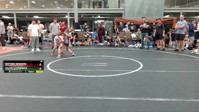 76 lbs Placement (4 Team) - Matthew Simonton, The Savage Barn Brothers vs Colton Louderback, La Cosa Nostra NJ