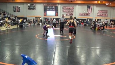 N-18 lbs Semifinal - Jonah Fourdyce, Pack732 vs Bryer Keppy, Sabertooth Wrestling Club