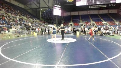 120 lbs Rnd Of 128 - Yousef Jubrail, CA vs Cade Nieuwsma, ND