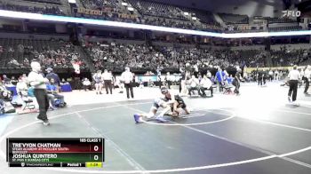 165 Class 1 lbs Champ. Round 1 - Tre`Vyon Chatman, STEAM Academy At McCluer South-Berkeley vs Joshua Quintero, St. Pius X (Kansas City)