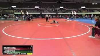 National 92-99 lbs Semifinal - Bruce Hassell, Williamsburg Wrestling Club vs Luke Bunting, Poquoson Athletic Association