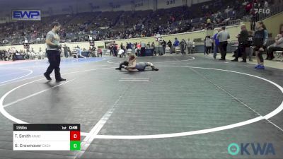 135 lbs 7th Place - Tailynn Smith, Anadarko vs Sophia Crownover, Cache Wrestling Club