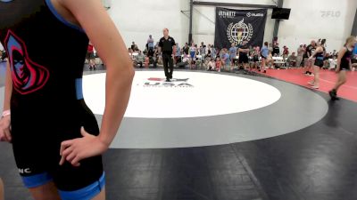 46 kg Rr Rnd 3 - Elsa Scott, New England Trappers West vs Isabella Peterson, Mat Assassins Girls