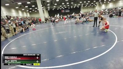 126 lbs Cons. Round 3 - Riley Watts, MWC Wrestling Academy vs Eric Casula, Cowboy Wrestling Club