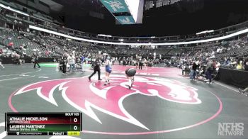 Champ. Round 1 - Athalie Mickelson, Jefferson Girls vs Lauren Martinez, Pueblo Central Girls