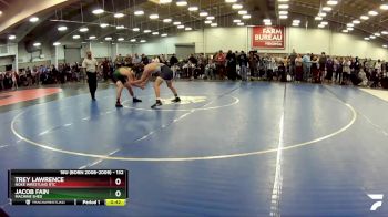 132 lbs Cons. Round 1 - Jacob Fain, Machine Shed vs Trey Lawrence, Noke Wrestling RTC