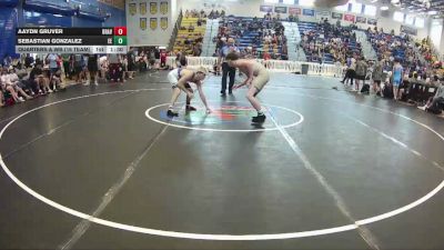 132 lbs Quarters & Wb (16 Team) - Sebastian Gonzalez, Eagle Empire vs Aaydn Gruver, Braves WC