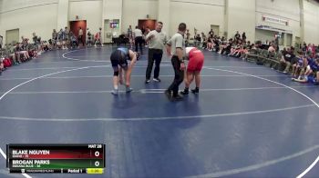 175 lbs Round 4 (6 Team) - Blake Nguyen, Idaho vs Brogan Parks, Indiana Blue