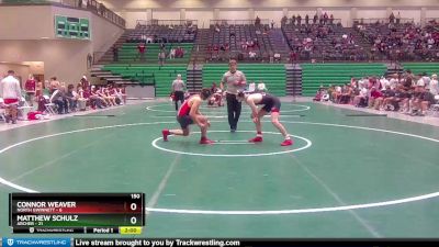 150 lbs Semis & 1st Wb (8 Team) - Connor Weaver, North Gwinnett vs Matthew Schulz, Archer