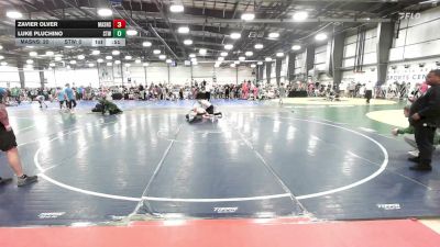 100 lbs Rr Rnd 3 - Zavier Olver, Mat Assassins Black - MS vs Luke Pluchino, Shore Thing Surf - MS