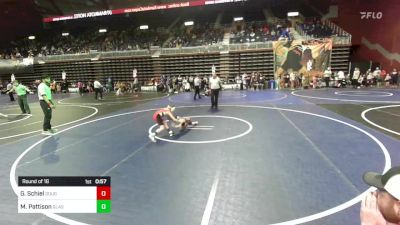 62 lbs Round Of 16 - Gunnar Schiel, Douglas Wrestling Club vs Murdock Pattison, Glasgow WC