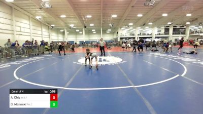 52 lbs Consi Of 4 - Alex Chiz, Wolfgang Wr Ac vs Daniel Molinski, Falcons WC