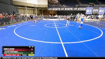 49 lbs 3rd Place Match - Jaxon Martinez, CNWC Concede Nothing Wrestling Club vs Rhett Shaw, Toro World Club