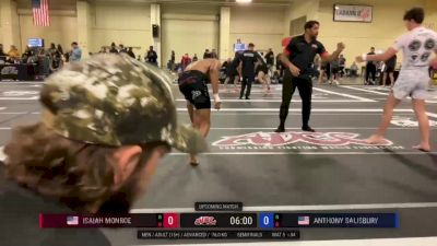 Isaiah Monroe vs Anthony Salisbury 2025 ADCC Charlotte Open