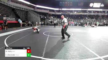 115 lbs 7th Place - Matthew Pishotta, Florida National Team vs Lancelot Alexander, Thunder Ridge