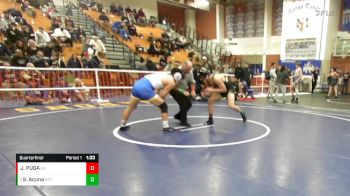 182 lbs Quarterfinal - Sonny Acuna, Northview vs JUAN CARLOS PUGA, Gilroy