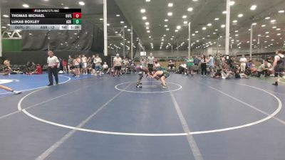 147 lbs Rr Rnd 3 - Thomas Michael, Outlaws - HSC vs Lukas Boxley, ASR - HSC