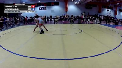 138 lbs Champ. Round 2 - Leland Cline, Legacy Dragons vs Jaeden Brandon, Clinic Wrestling FXBG