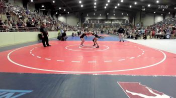 110 lbs Rr Rnd 1 - Kaitlyn Horn, The Storm Wrestling Center vs Danyah Ahmed, GB Wolfpack Wrestling Club