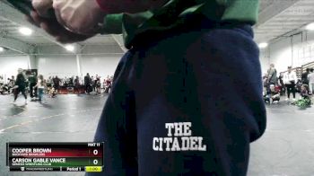 60 lbs Cons. Round 3 - Carson Gable Vance, Genesis Wrestling Club vs Cooper Brown, Backyard Brawlers