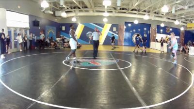 285 lbs Round 3 (8 Team) - Ethan Gee, OutKast WC vs Jakari Johnson, Eagles WC