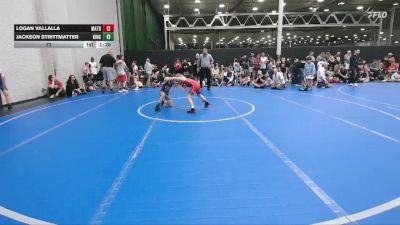 72 lbs Round 5 (6 Team) - Logan Vallalla, Mat Assassins Red vs Jackson Strittmatter, Kings