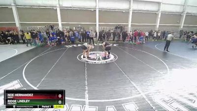 215 lbs Quarterfinal - Ridge Lindley, Fremont vs Noe Hernandez, West