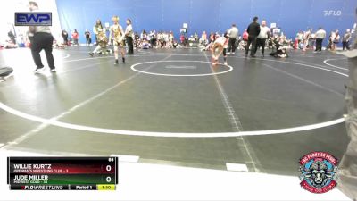 84 lbs Semis (4 Team) - Willie Kurtz, OpenMats Wrestling Club vs Jude Miller, Midwest Gold