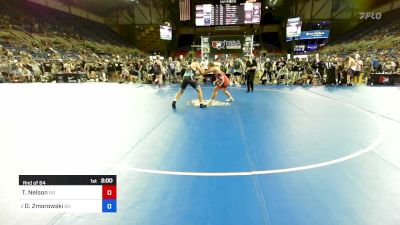 215 lbs Rnd Of 64 - Tucker Nelson, ND vs Danny Zmorowski, OH