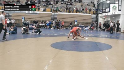 141 lbs Consi Of 8 #2 - Danny Martinez, Southern Illinois vs Gianni Silvestri, University At Buffalo