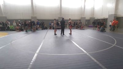 145 lbs Champ. Round 2 - Paige Stowe, MAW Wrestling Academy vs Makaylee Thomas, Defiant Wrestling Club