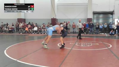 165 lbs Round Of 16 - Dawson Bond, Appalachian State vs Thomas Snipes, The Citadel