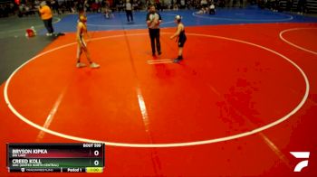 140 lbs Semifinal - Bryson Kipka, Big Lake vs Creed Koll, UNC (United North Central)