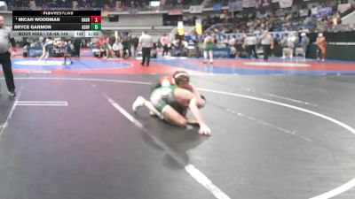 1A-4A 144 Champ. Round 1 - Micah Woodman, Oak Grove vs Bryce Garmon, Ashville